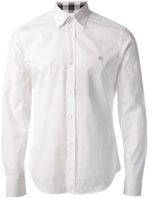 burberry brit white shirt women|burberry tee shirts men.